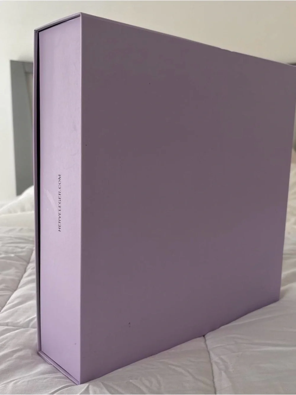Herve Leger Lilac Logo Presentation Box